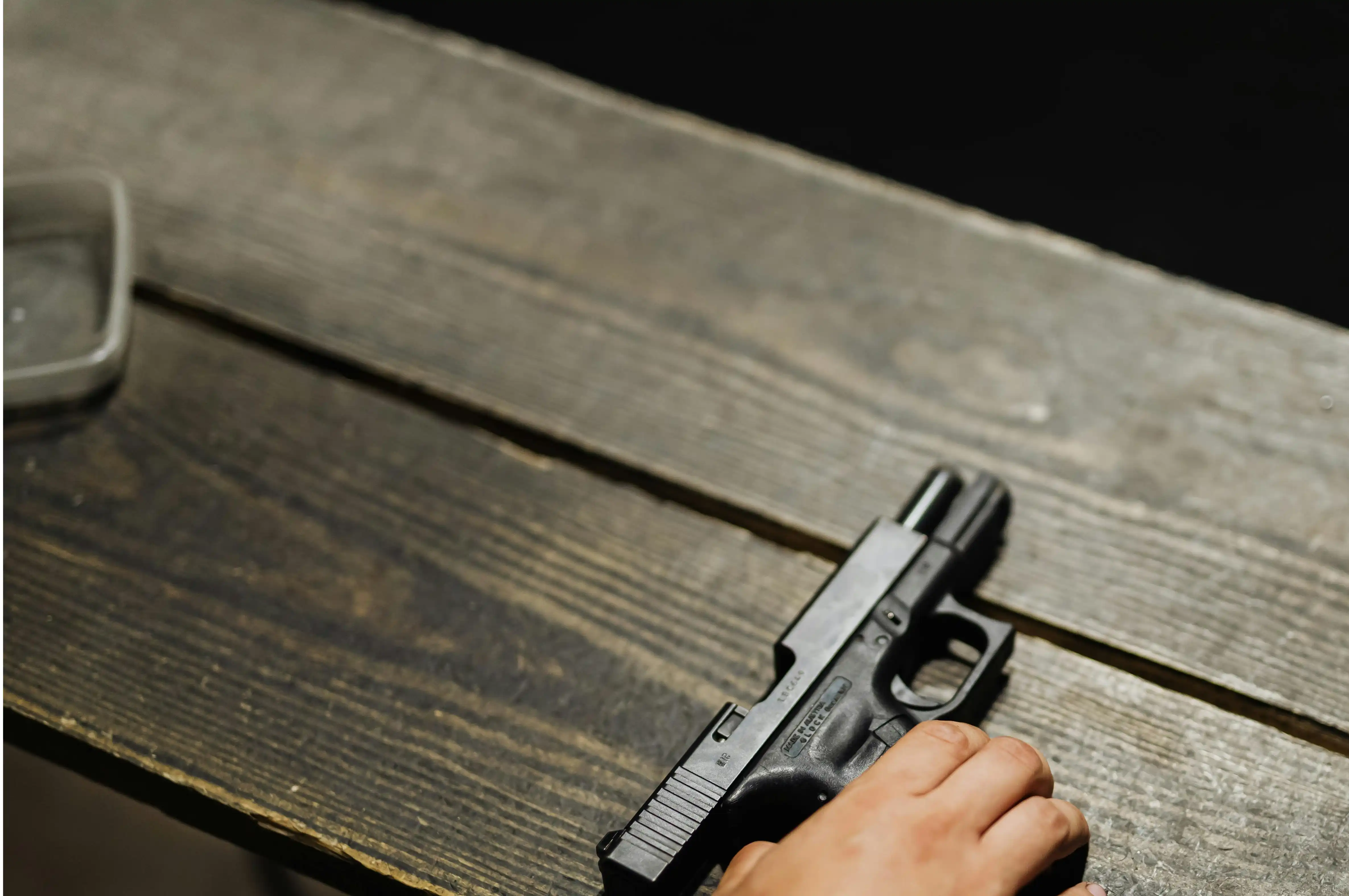 Access control security system installed at office entrance